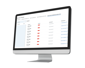 Detección de amenazas nuevas y de día cero MOCKUP